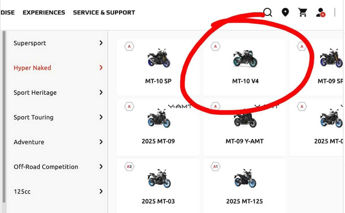 Yamaha MT-10 V4: ¿qué se sabe sobre este futuro modelo?
