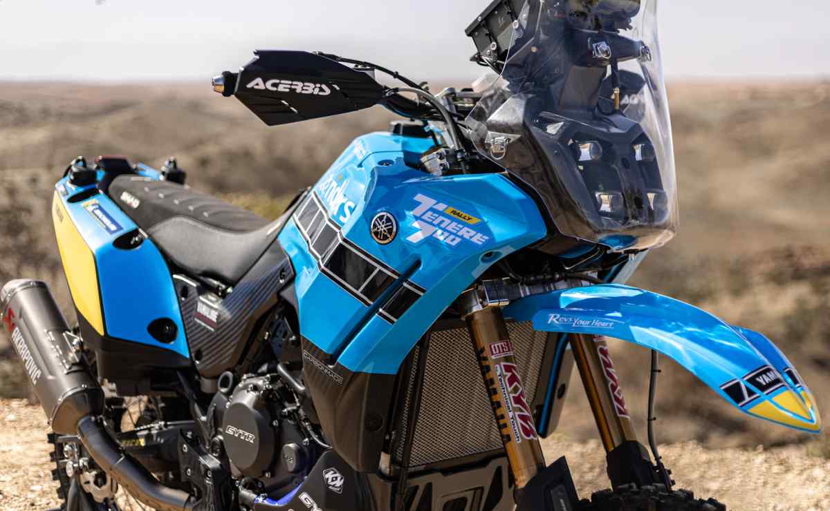 Yamaha Ténéré 700 Rally GYTR: todos los cambios que trae 