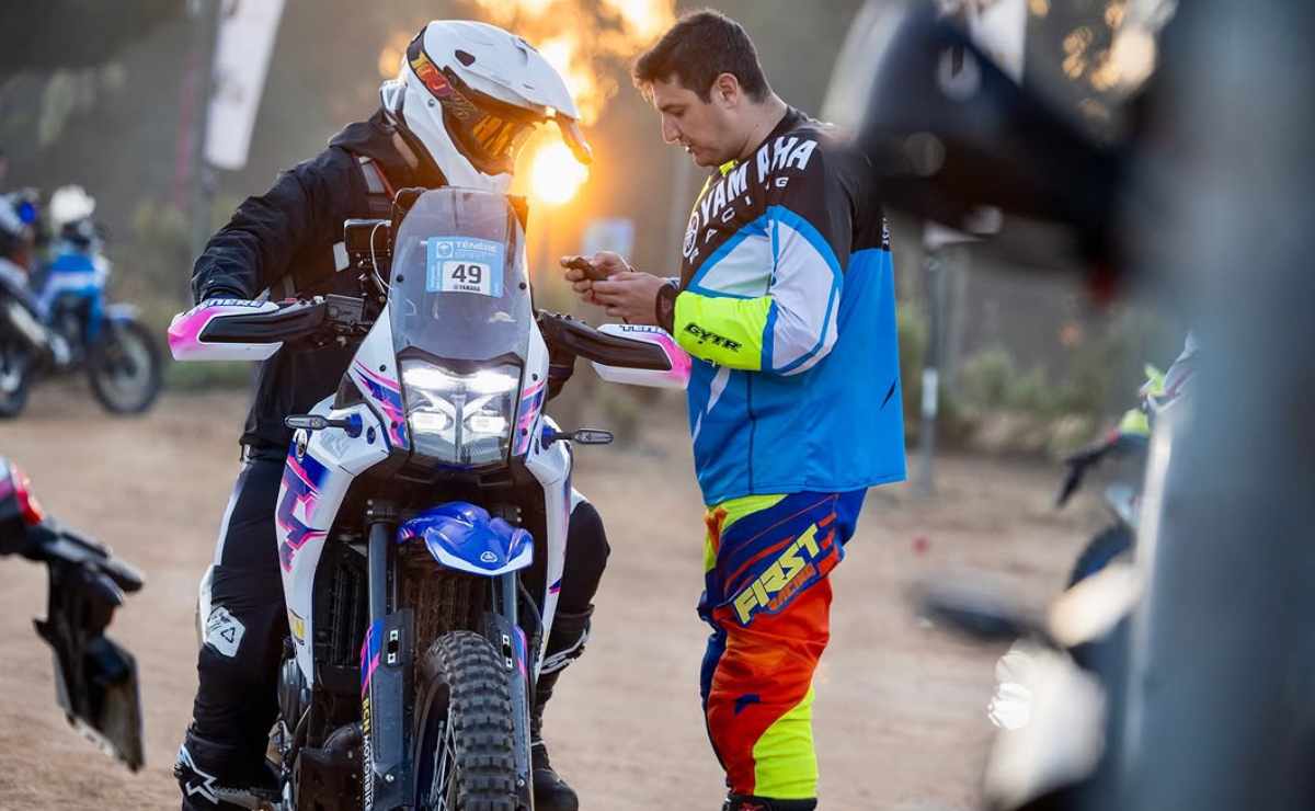Esta Yamaha Ténéré 700 recuerda modelos de los ´90, pero esconde mucha tecnología