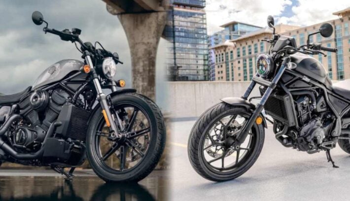 Harley-Davidson Nightster VS Honda Rebel 1100