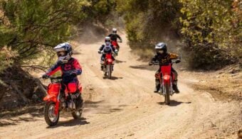 Honda CRF F: Tres cilindradas que se adaptan a diferentes etapas de aprendizaje