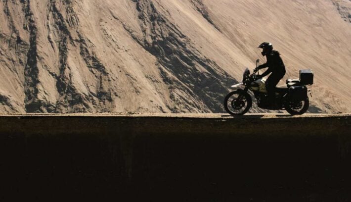 moto trail Royal Enfield Himalayan