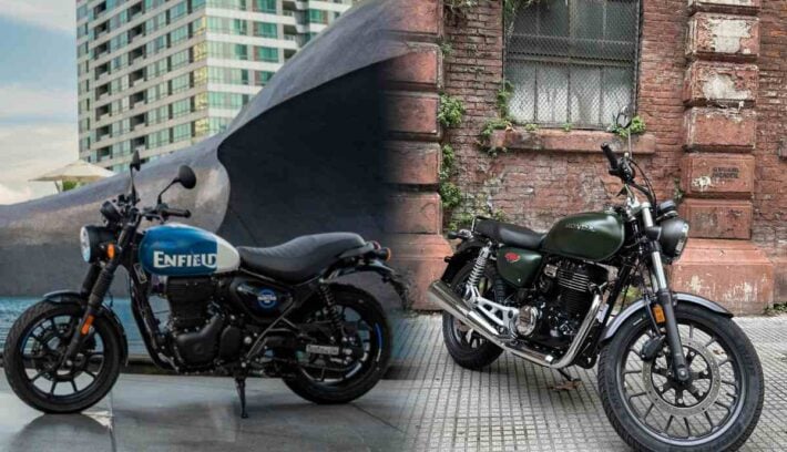 Royal Enfield Hunter 350 contra Honda CB350 H´ness: