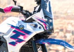Esta Yamaha Ténéré 700 recuerda modelos de los ´90, pero esconde mucha tecnología