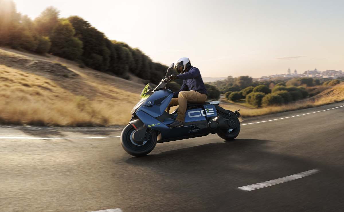  Cómo es la nueva versión del scooter de BMW