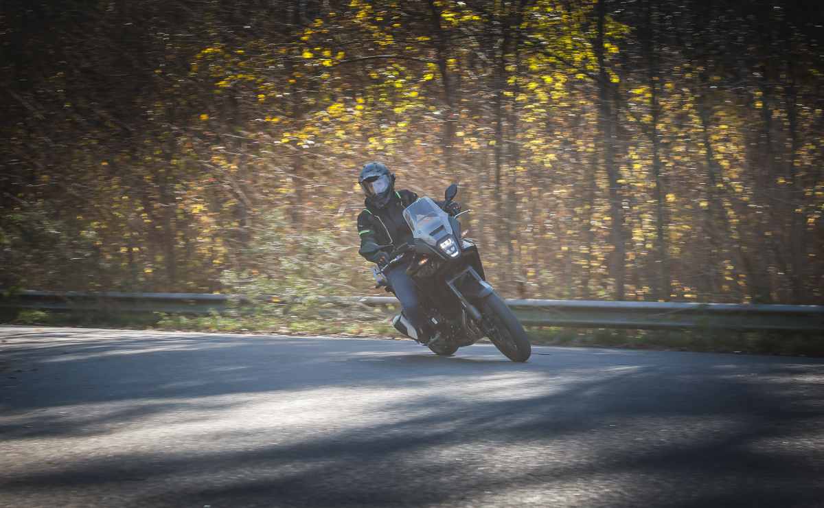 Honda NX500 prueba, consumo y velocidad final