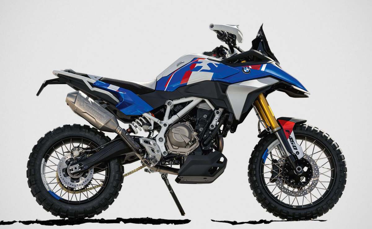 moto trail BMW F450 GS