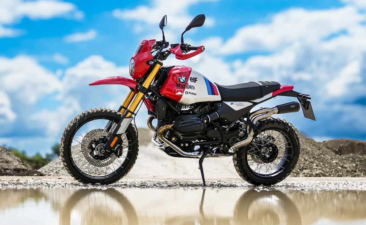 Moto trail BMW R 12 GS Martin