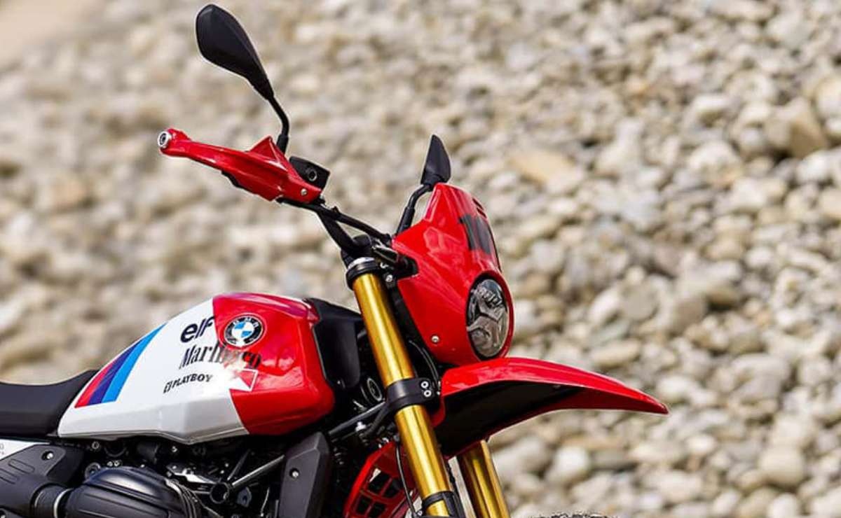 Moto trail BMW R 12 GS Martin