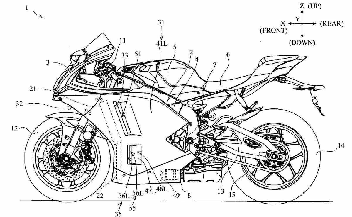 Patente Yamaha R1