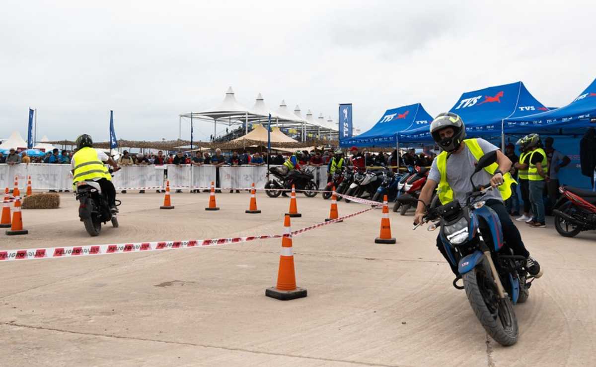TVS Test ride