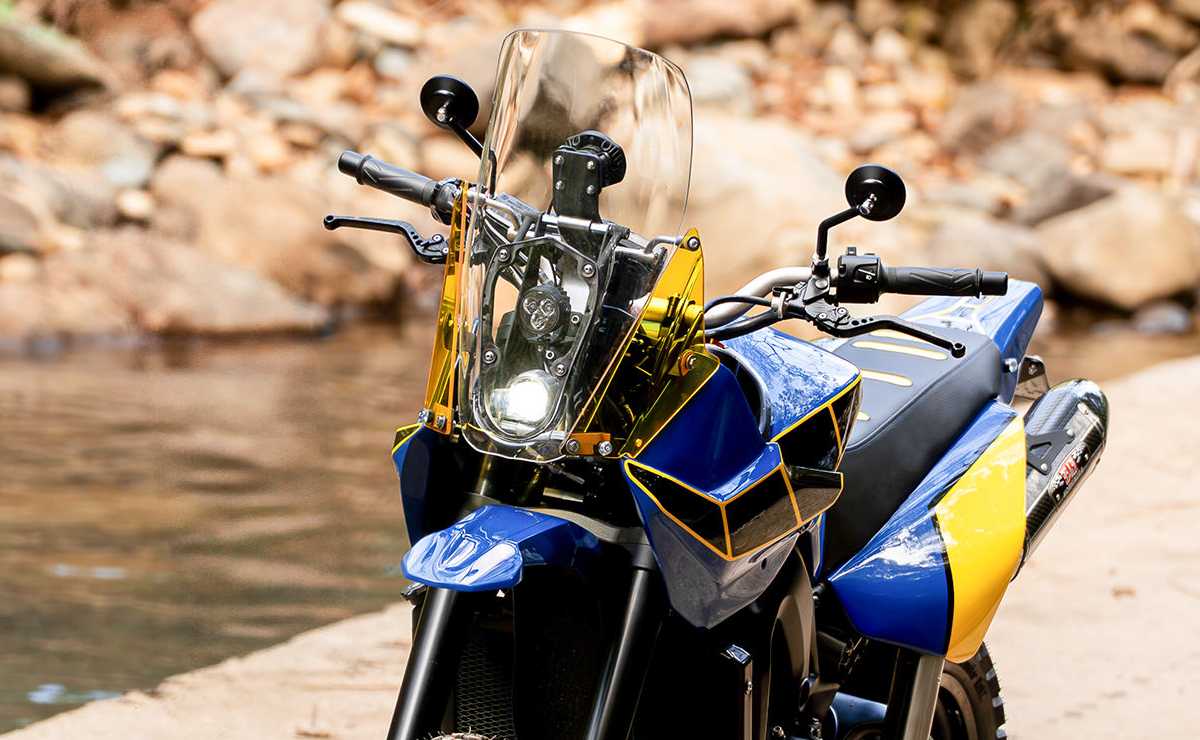 Así está equipada la Yamaha MT‑09 Rally Raid