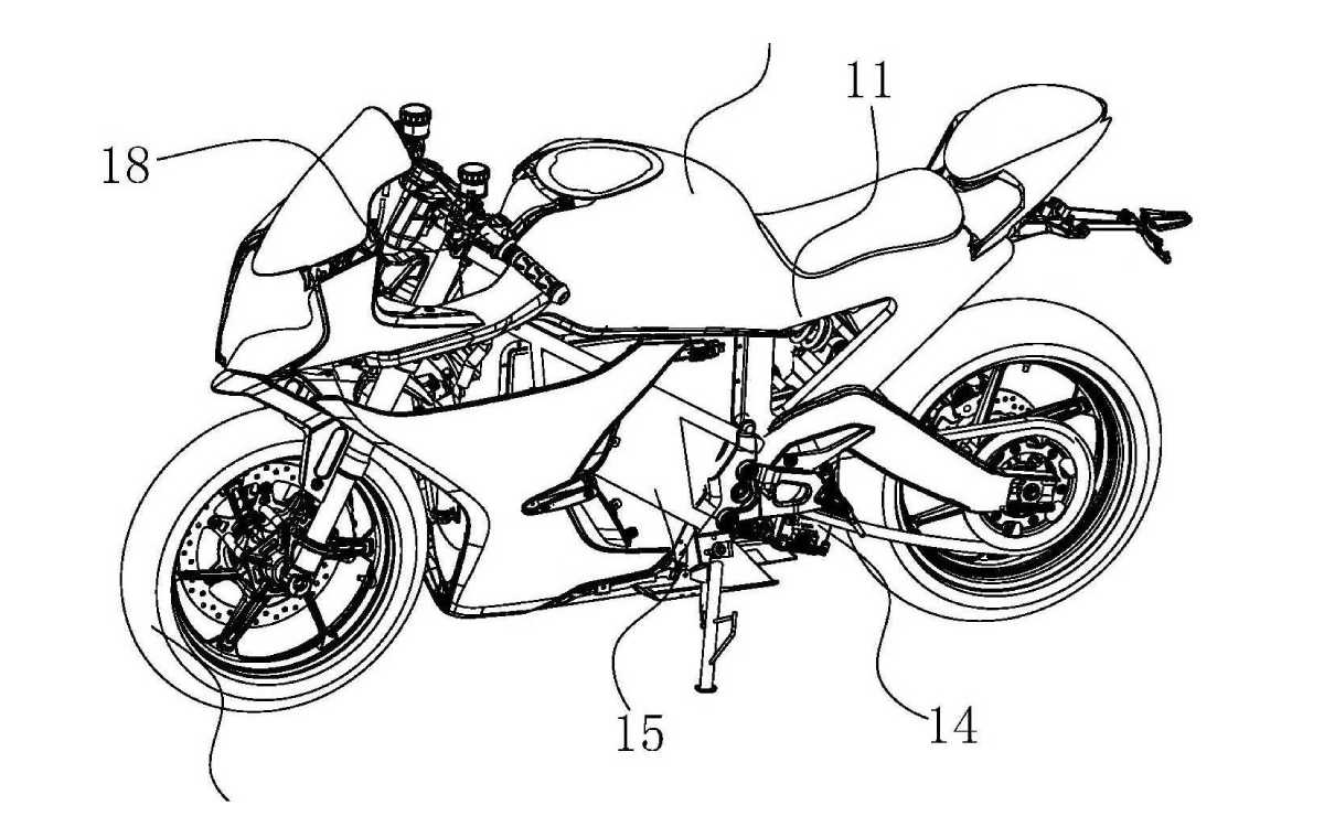 CFMoto moto eléctrica deportiva