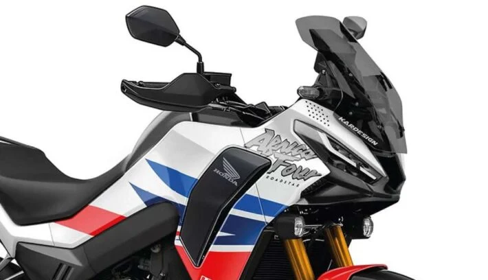 Así sería la nueva versión de la Honda Africa Twin