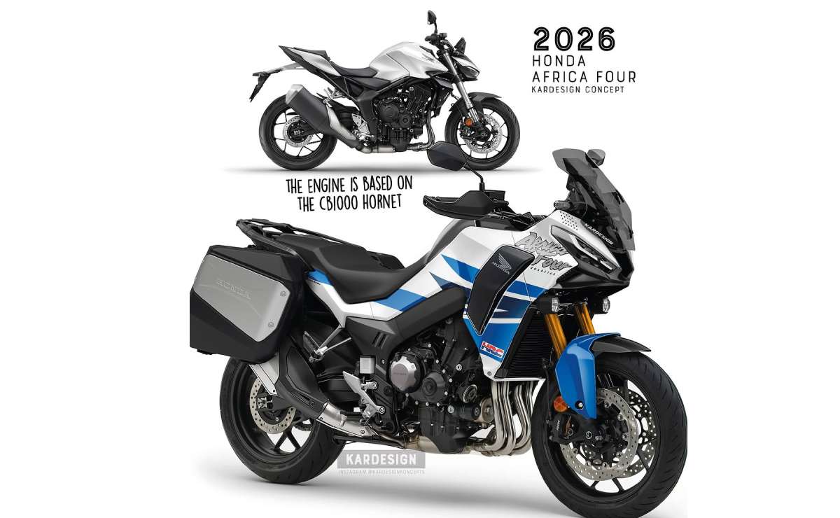 Así sería la nueva versión de la Honda Africa Twin
