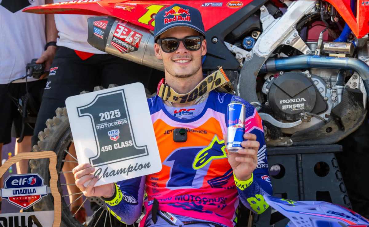 Honda campeón AMA Pro Motocross 450
