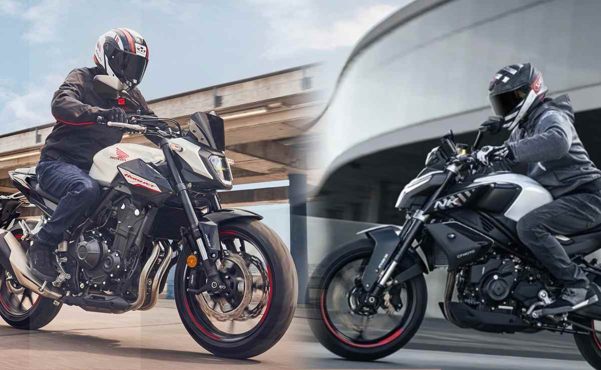 CFMoto 450 NK vs Honda CB500 Hornet: dos naked medianas frente a frente, ¿cuál conviene hoy? CFMoto 450 NK vs Honda CB500 Hornet: dos naked medianas frente a frente, ¿cuál conviene hoy? 