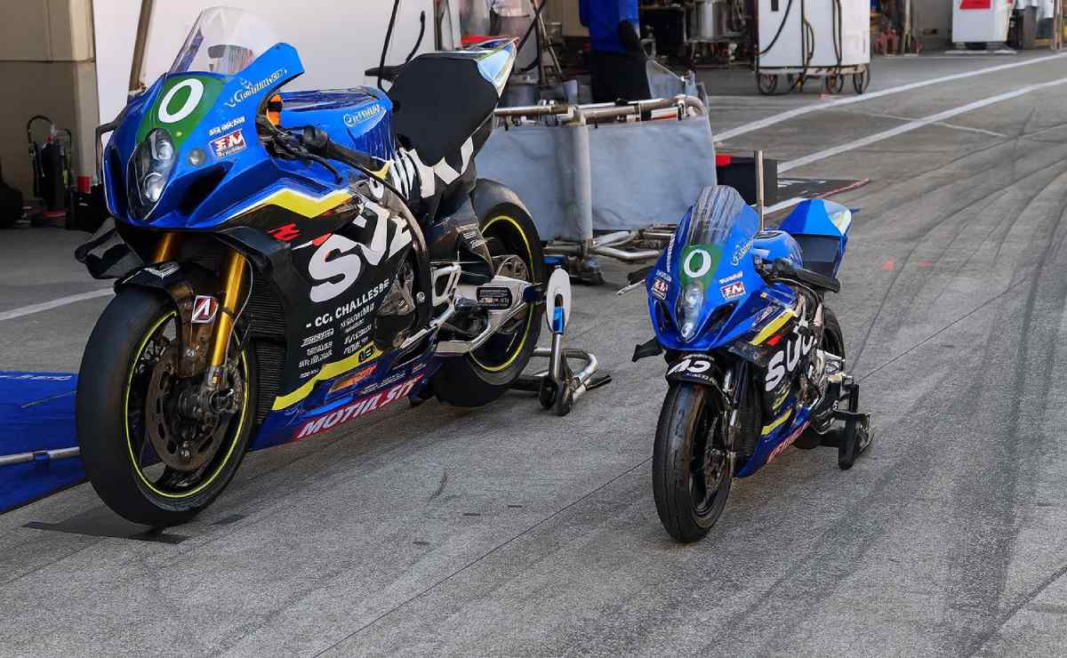 Mini Suzuki GSX-R eléctrica
