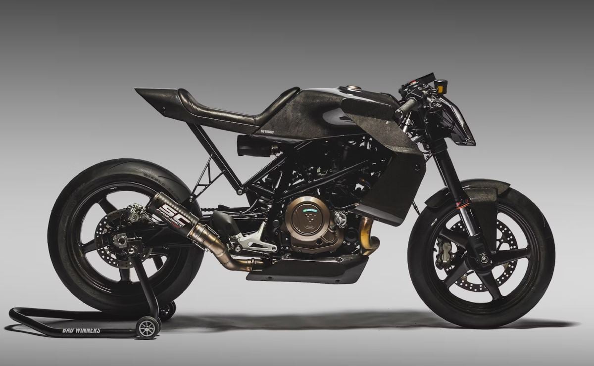 Moto Husqvarna Vitpilen 701 Charles Leclerc