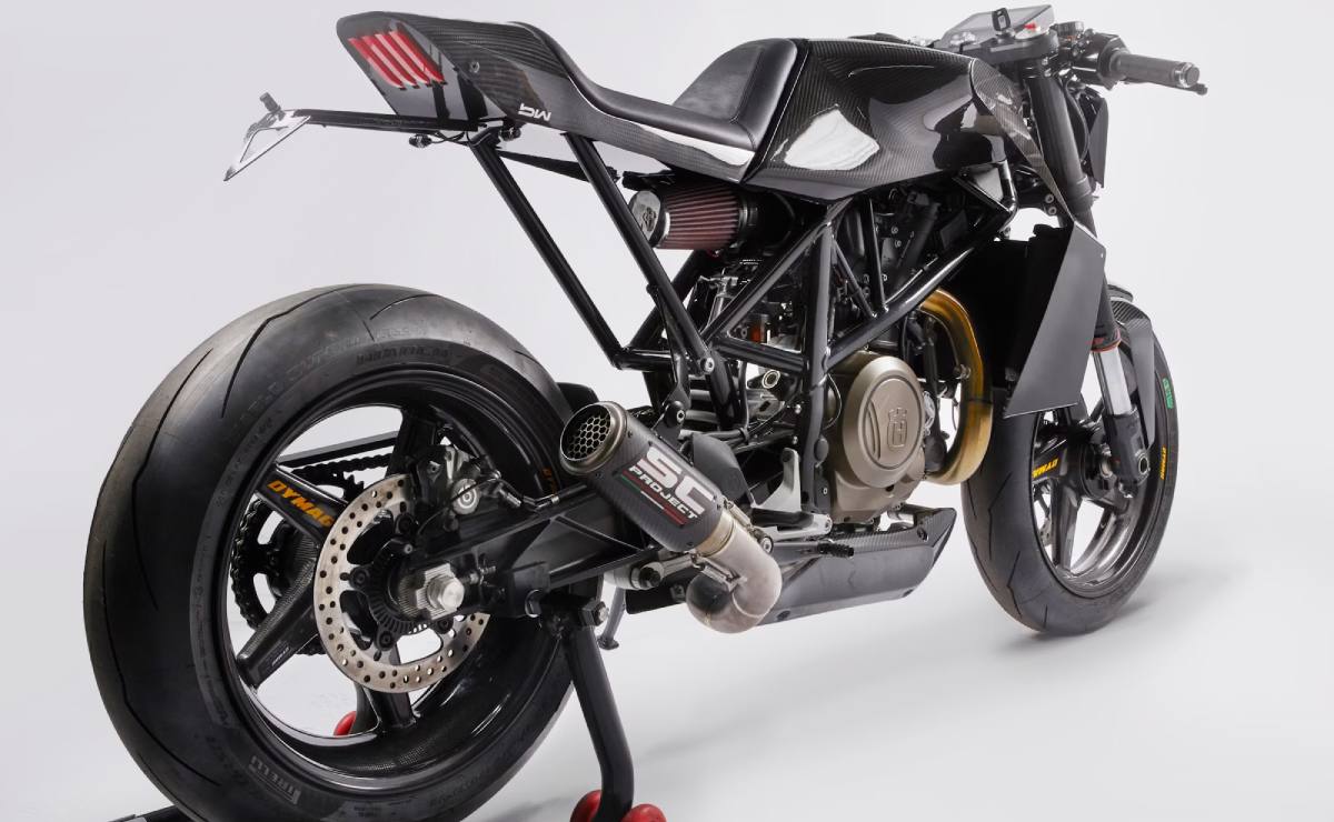 Moto Husqvarna Vitpilen 701 Charles Leclerc