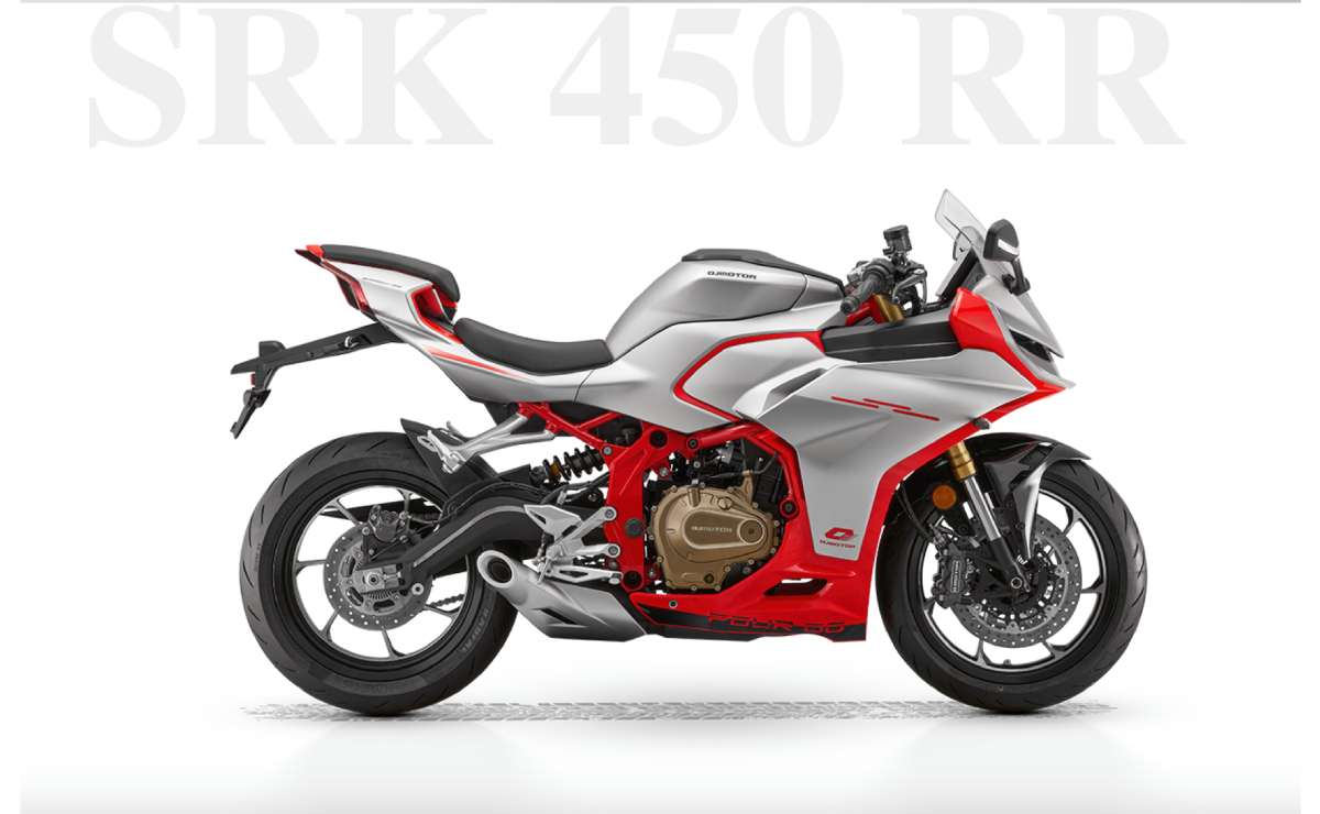 Motos deportivas de cuatro cilindros: QJMotor SRK 450 RR