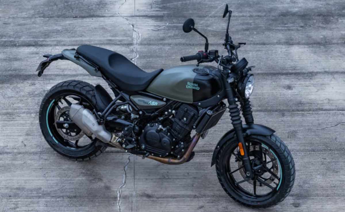Cómo es la nueva decoración de la Roya Enfield GRR 450