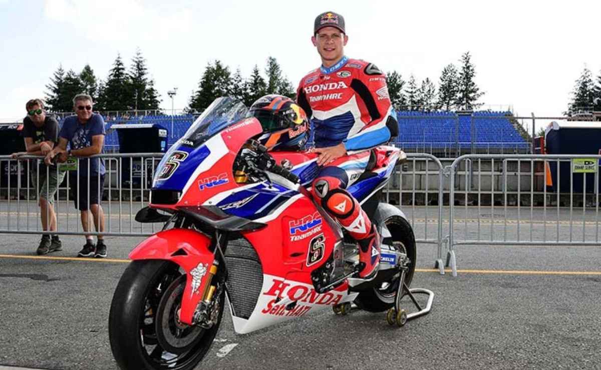 Stefan Bradl tester Honda