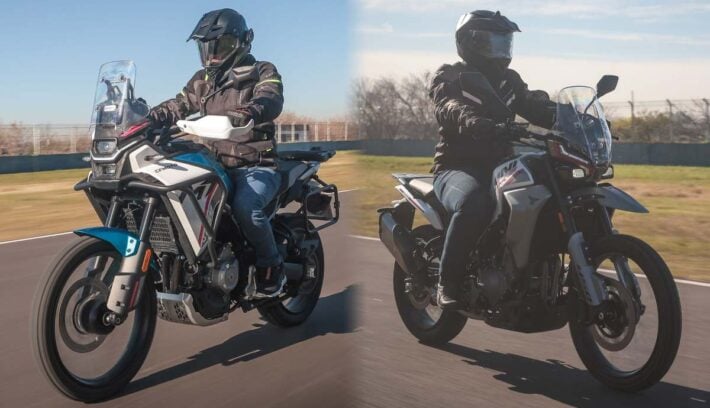 CFMoto 450MT vs Moto Morini Alltrhike 450: diferencias en el enfoque