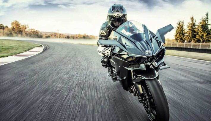 moto Kawasaki Ninja H2R