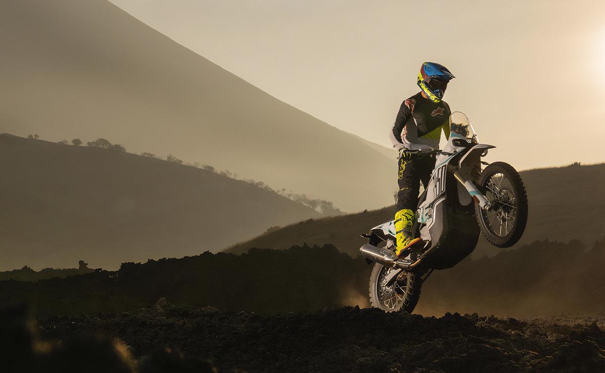 Cómo está equipada la nueva moto de Rally de Kove
