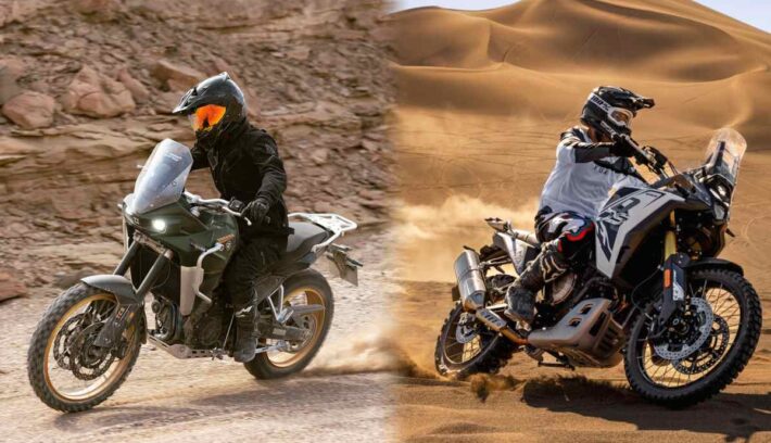 Motos trail Voge DS 800 Rally VS Kove 800 X Pro