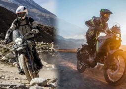 La moto trail más vendida: Royal Enfield Himalayan vs CFMoto 450 MT