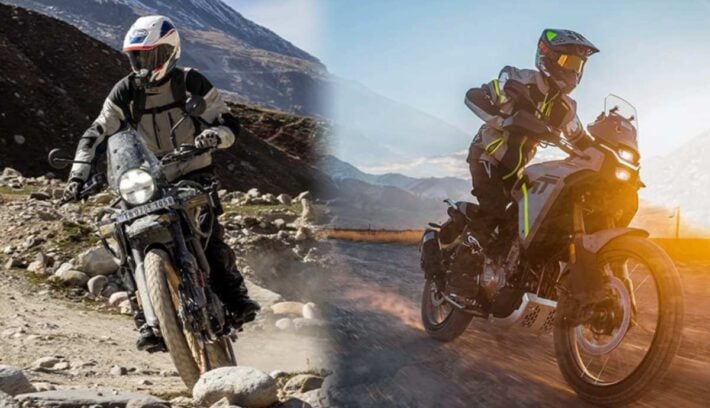 La moto trail más vendida: Royal Enfield Himalayan vs CFMoto 450 MT