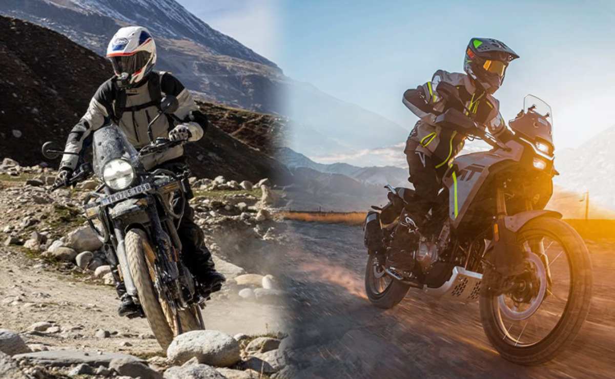 La moto trail más vendida: Royal Enfield Himalayan vs CFMoto 450 MT