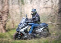 Test Ride Kymco DTX 350