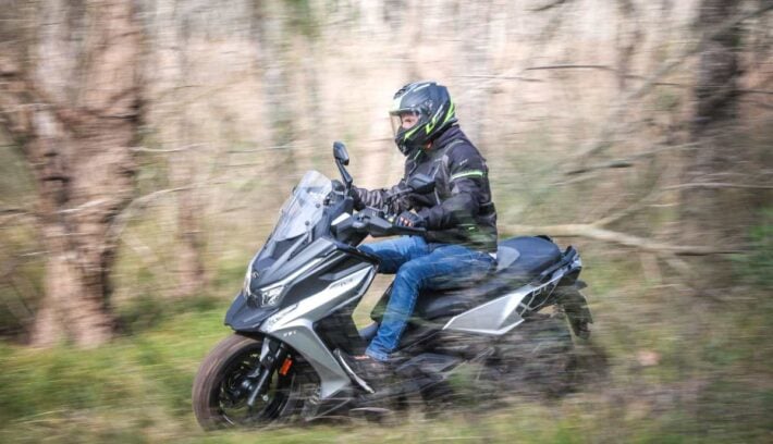Test Ride Kymco DTX 350