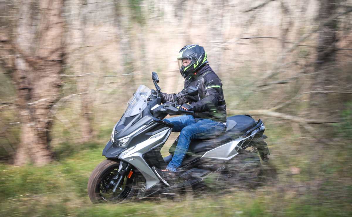 Test Ride Kymco DTX 350