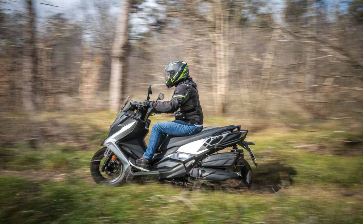Test Ride Kymco DTX 350