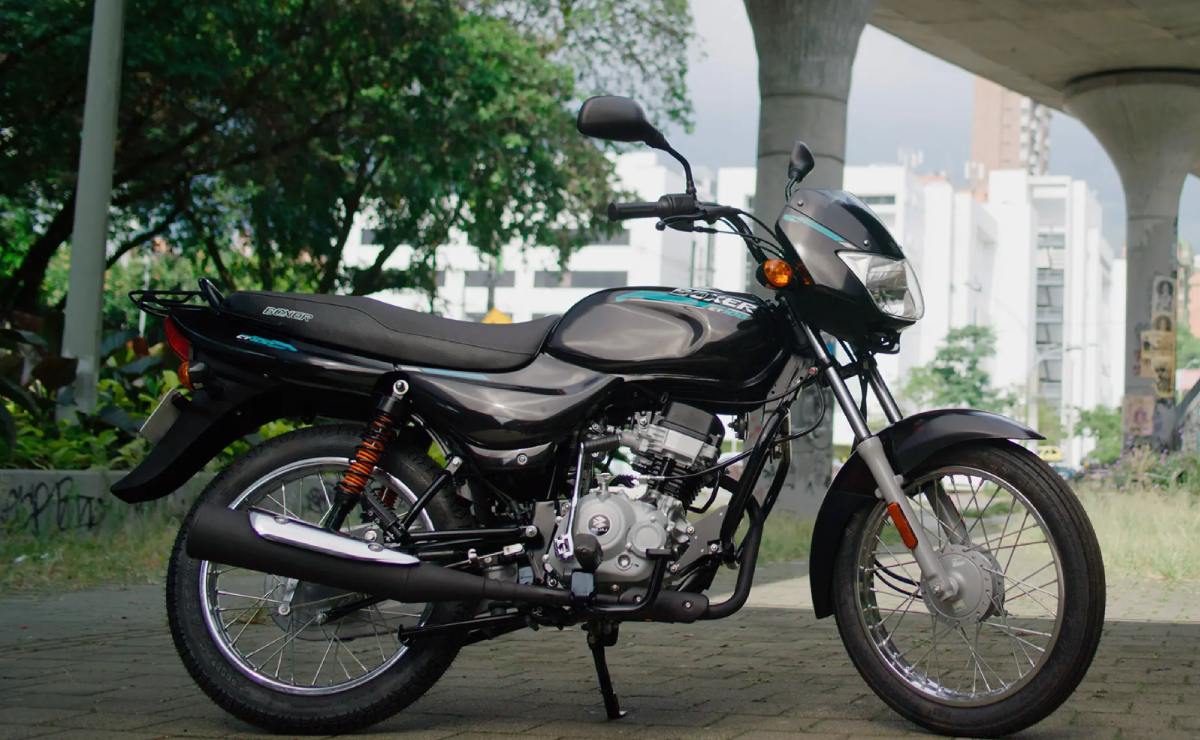 Bajaj CT100 Moto para trabajar
