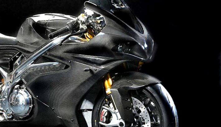 moto deportiva Norton V4