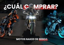 Motos naked de 900 cc- KTM, Kawasaki y Yamaha