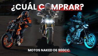 Motos naked de 900 cc- KTM, Kawasaki y Yamaha