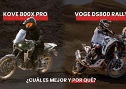 Motos trail frente a frete: Kove o Voge ¿quién tiene la mejor 800 cc?