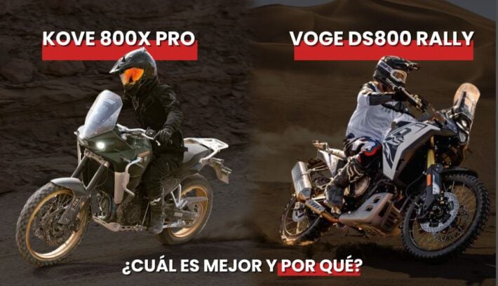 Motos trail frente a frete: Kove o Voge ¿quién tiene la mejor 800 cc?