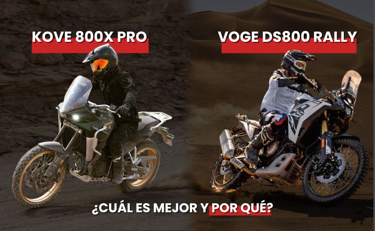 Motos trail frente a frete: Kove o Voge ¿quién tiene la mejor 800 cc?