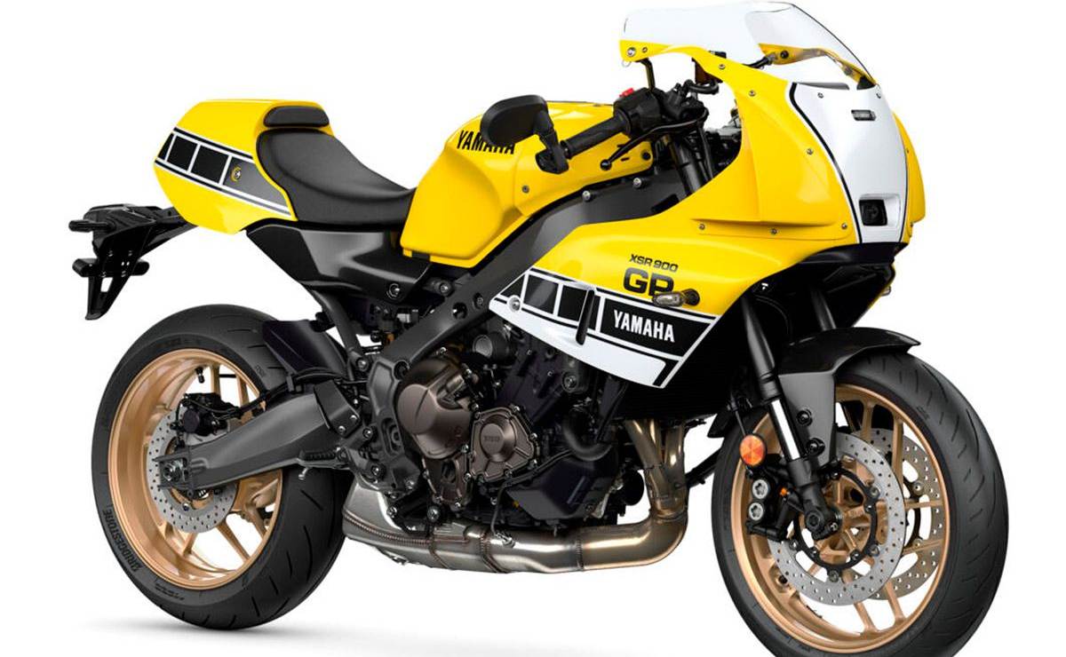 Yamaha XSR900 GP Legend Yellow