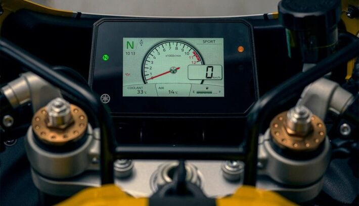 Yamaha XSR900 GP Legend Yellow