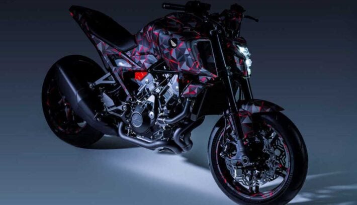 Honda V3R 900 E-Compressor Prototype