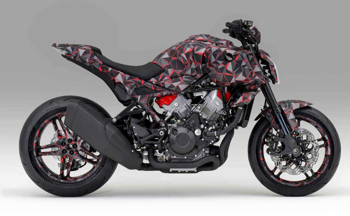 Honda V3R 900 E-Compressor Prototype