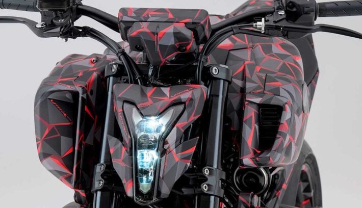 Honda V3R 900 E-Compressor Prototype